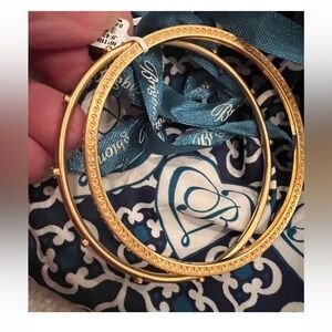NWT Brighton neptune’s rings pave 2 bangle bracelet set $68